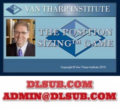 Cover artwork of Van Tharp – Position Sizing Trading Game Version 3.0 CD e-learning training system