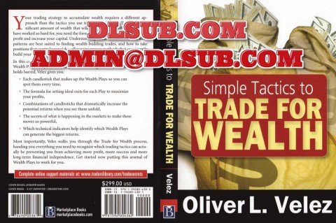 Promotional photo of Oliver Velez with Simple Tactics to Trade For Wealth trading course materials